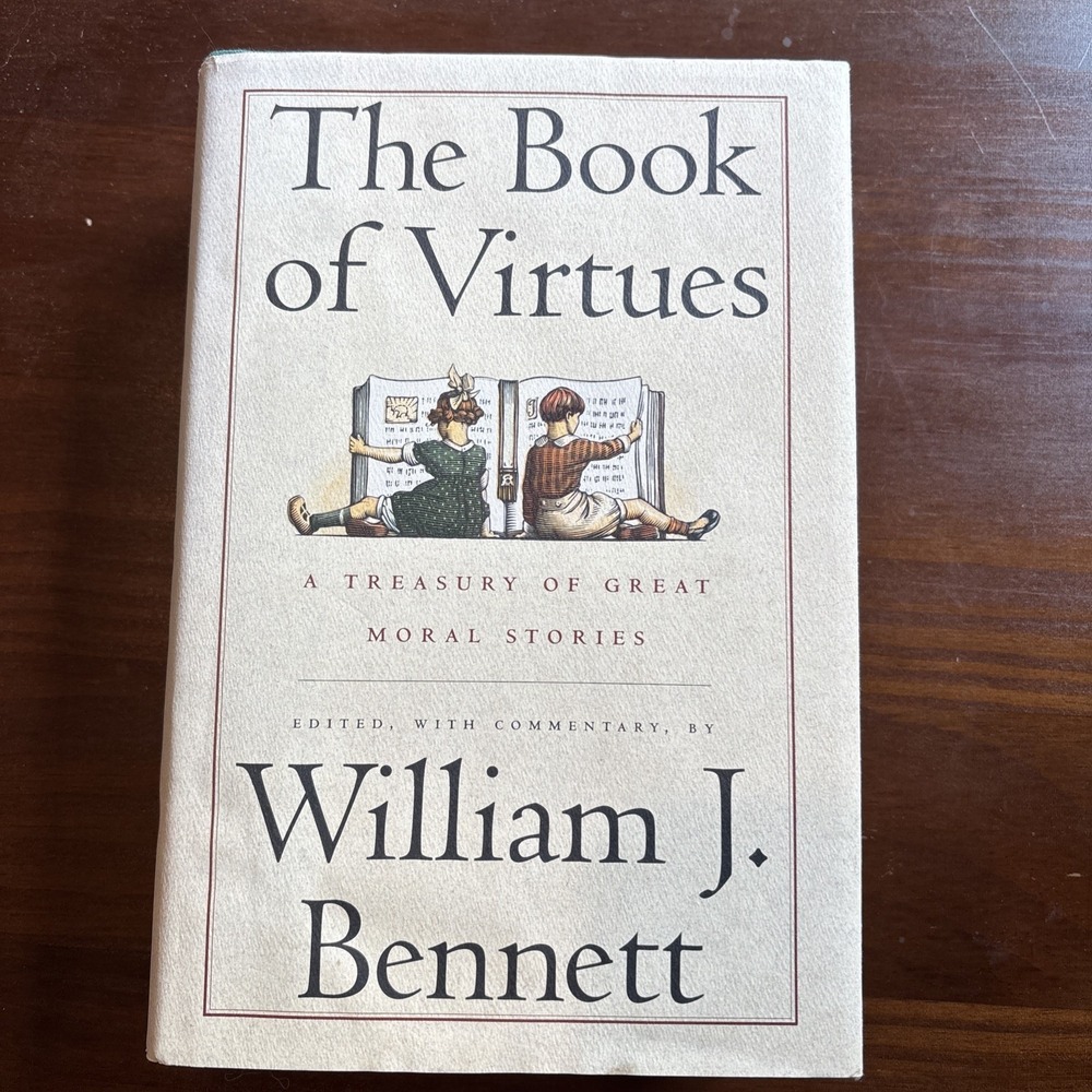Book of Virtues by William‎ J. Bennett (1993, Hardcover)